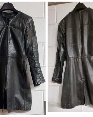 Giacca Pelle Vintage Donna Sisley