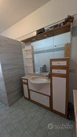 Mobile bagno completo di rubinetto Zucchetti