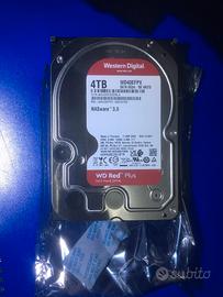 WD Red Plus 4TB per NAS Hard Disk interno da 3.5”,