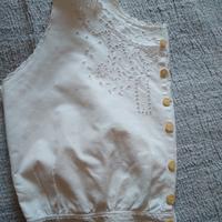 Blusa smanicata vintage