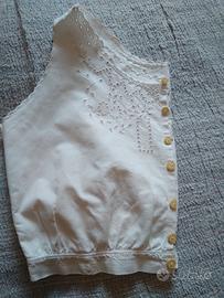 Blusa smanicata vintage