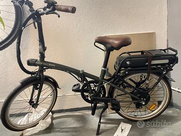 BTWIN Bici elettrica a pedalata assistita pieghev
