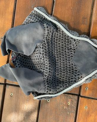 Cuffietta grigia HKM nuova