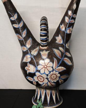 Raro imponente Versatoio scultura CAS Vietri