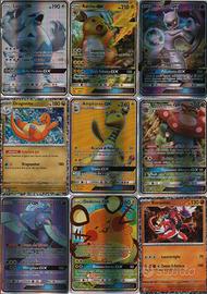 Lotto carte RARE pokémon