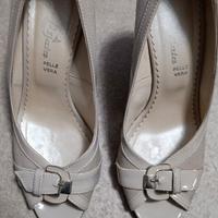 Scarpe open toe beige Bata n. 37