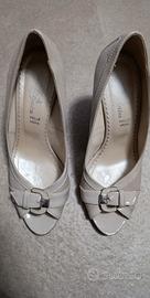 Scarpe open toe beige Bata n. 37