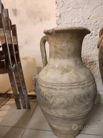 anfora in terra cotta da giardino 