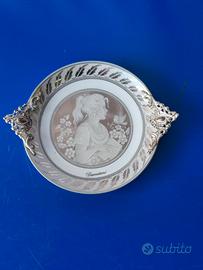 Piattino Vintage Damiani in Porcellana Limoges