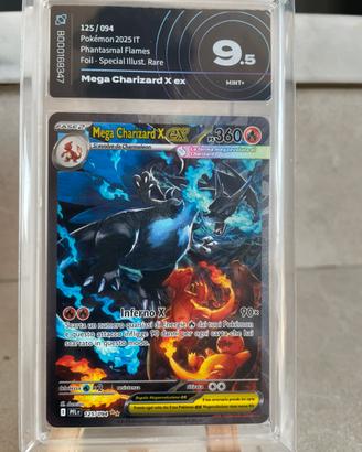 Mega charizard X Fiamme spettrali ita