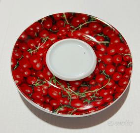 🍅 Piattino da Caffè – Fine Porcelain