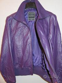 Giacca in vera pelle 100% Leather For Man, Size M,