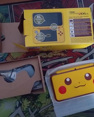 console New Nintendo 2ds xl Pikachu edition 
