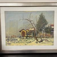 Quadro “Pablo 7” pittore bergamasco