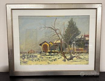 Quadro “Pablo 7” pittore bergamasco