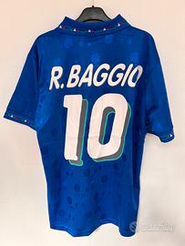 Maglia calcio retró Italia Baggio 10