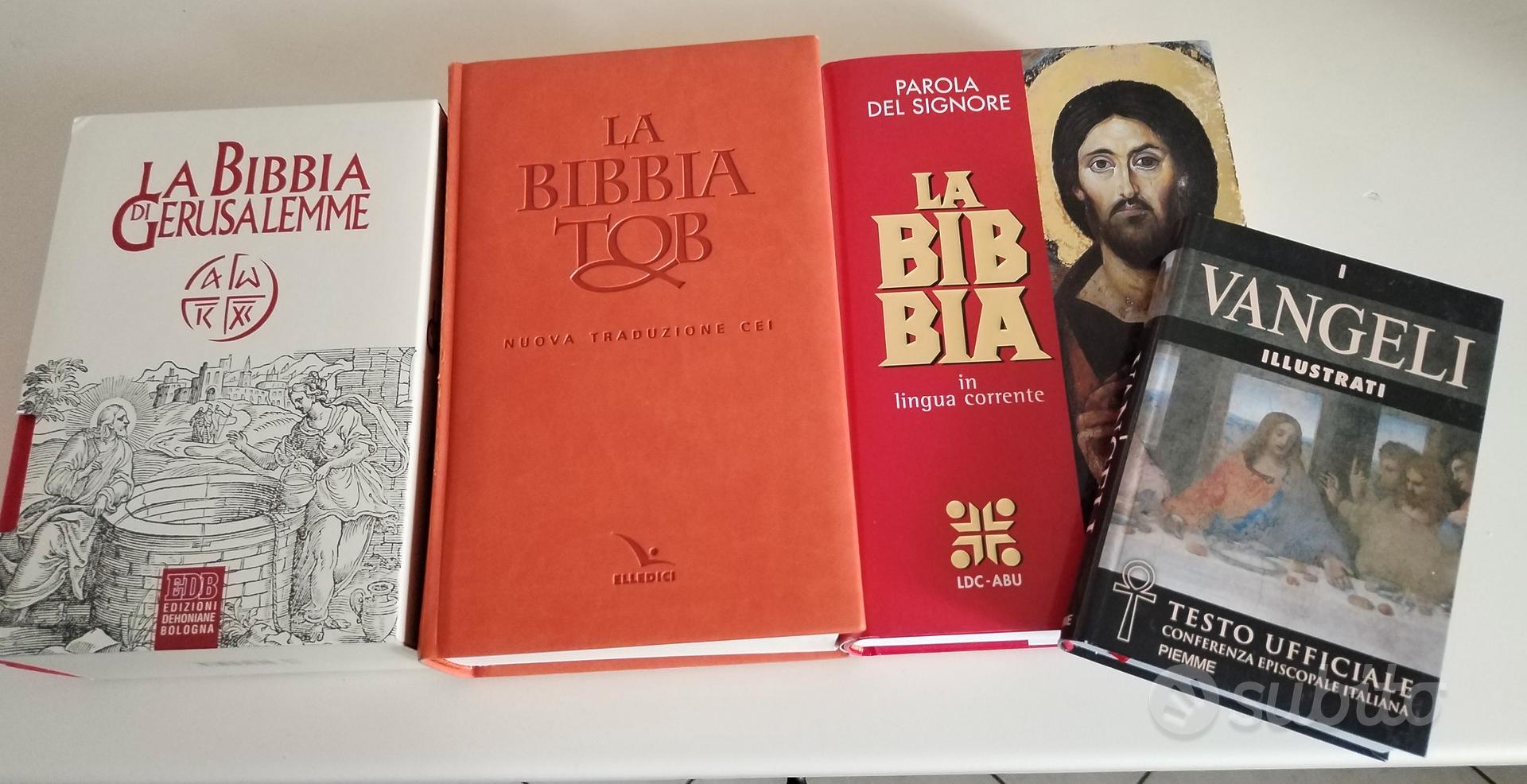 4 Bibbie italiane da studio - Libri e Riviste In vendita a Cosenza