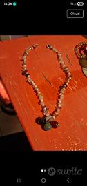 Collana cn pietre vere