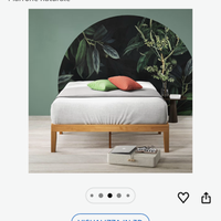 Letto alla francese con materasso in memory