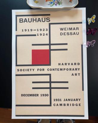 Stampa Poster Bauhaus arte design quadro casa