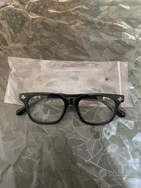 Occhiali Stile Chrome Hearts / Montatura Nera