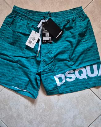 Costume pantaloncino Dsquared2 uomo verde