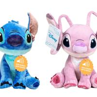 Peluche Stich e Angela parlanti 60cm