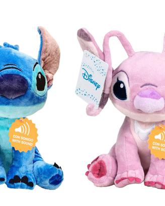 Peluche Stich e Angela parlanti 60cm
