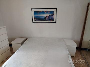 Camera Ikea PAX 8 ante tutte a specchio + Malm