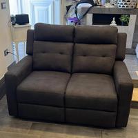 Divano recliner due posti elettrico