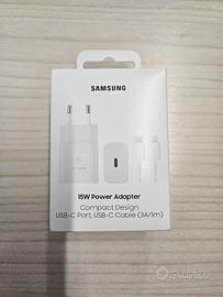 Caricabatterie Samsung 15W – USB-C, nuovo