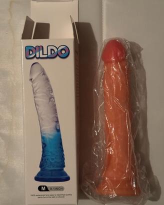 Dildo realistico morbido color rosa 18cm
