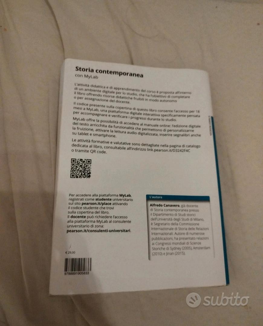 Storia contemporanea, Alfredo Canavero - Libri e Riviste In vendita a Milano