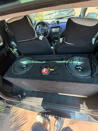 Box con due midowoofer xpl 25cm