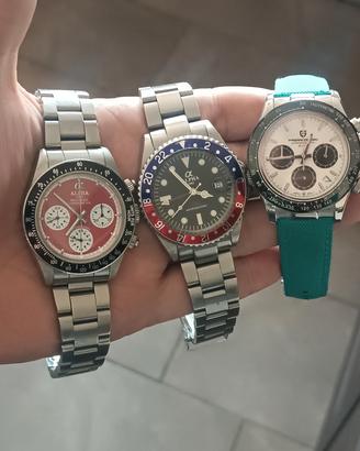 lotto 3 orologi 