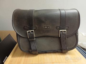 borsa laterale in pelle mcj harley davidson 883