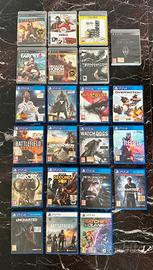 Lotto o Singoli Giochi PlayStation: PS5, PS4, PS3