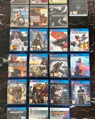 Lotto o Singoli Giochi PlayStation: PS5, PS4, PS3