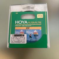 Filtro UV Ultra violetto Hoya a vite 77 mm reflex
