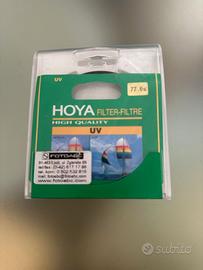 Filtro UV Ultra violetto Hoya a vite 77 mm reflex