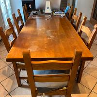 Tavolo fratino e 8 sedie