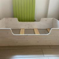 Lettino montessori  da terra artigianale