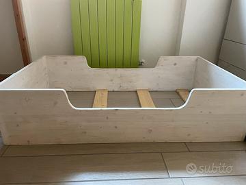 Lettino montessori  da terra artigianale