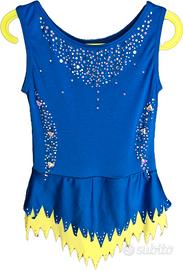 Body gara Ginnastica Ritmica (6-9 anni) – Blu Roya
