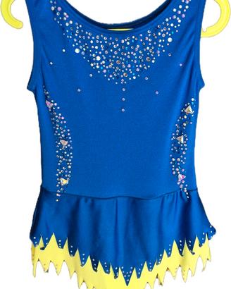 Body gara Ginnastica Ritmica (6-9 anni) – Blu Roya
