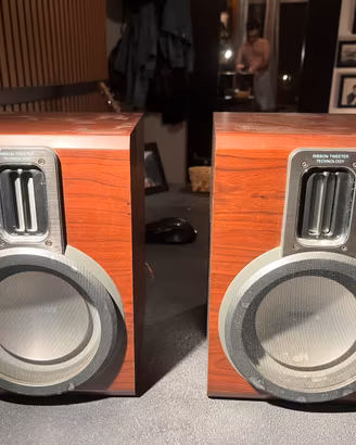 Coppia casse Philips MCD708 Hi-Fi - Ribbon Tweeter
