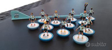 Squadra Subbuteo dipinta a mano