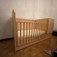 Lettino trasformabile Mibb Teneder