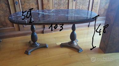 Tavolino in Onice ovale