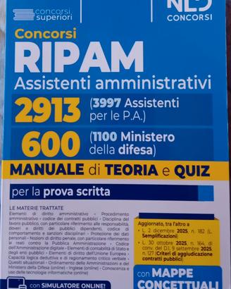 Manuale concorso Ripam Assistenti amministrativi
